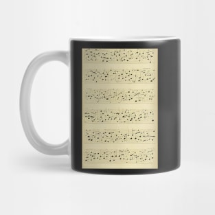 Musical Notes Pattern, perfect gift for all musicans and those who can't live without music #4 Mug